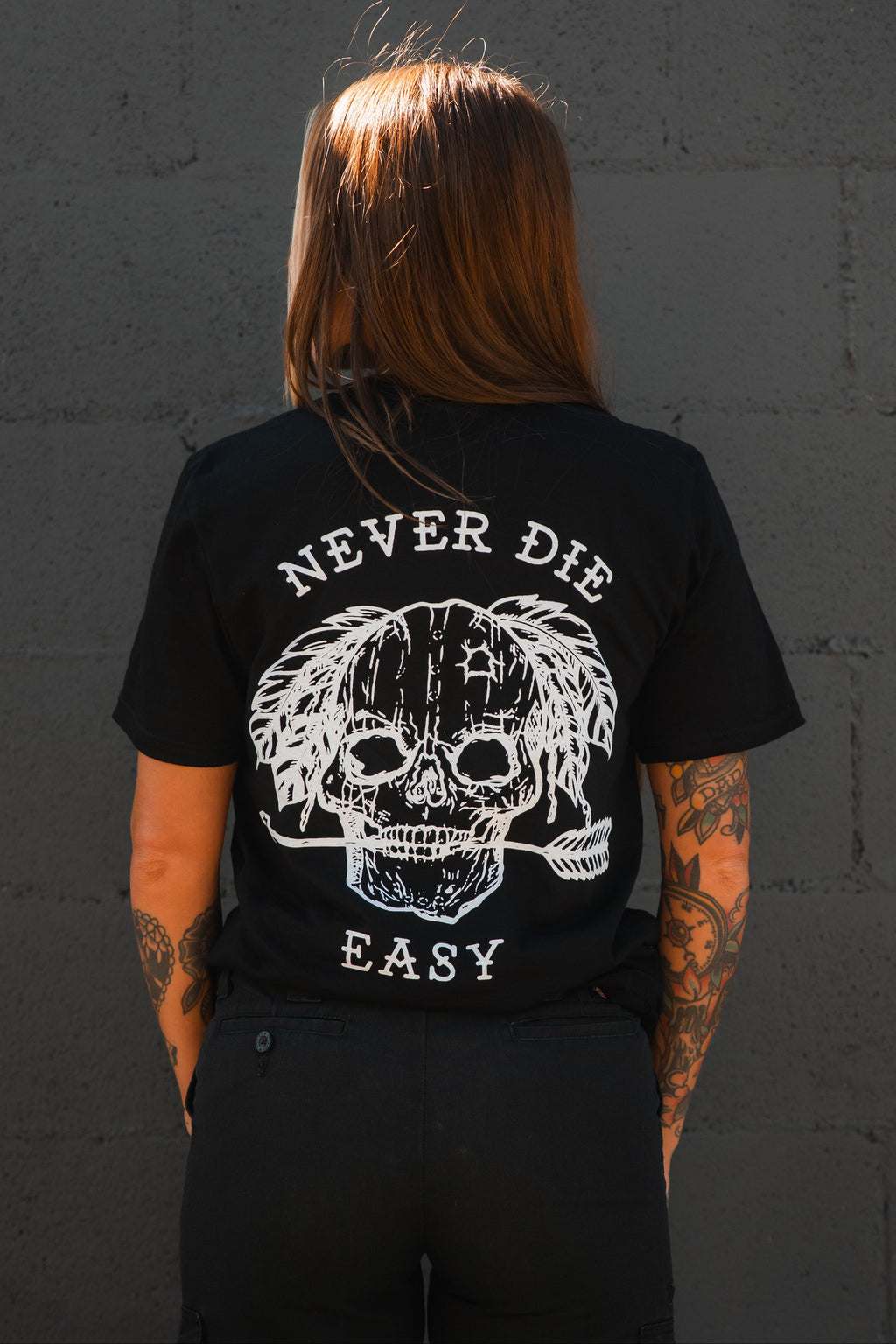 Never Die Easy Black T-Shirt