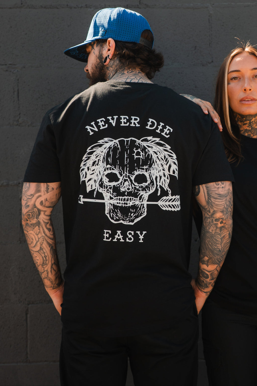 Never Die Easy Black T-Shirt