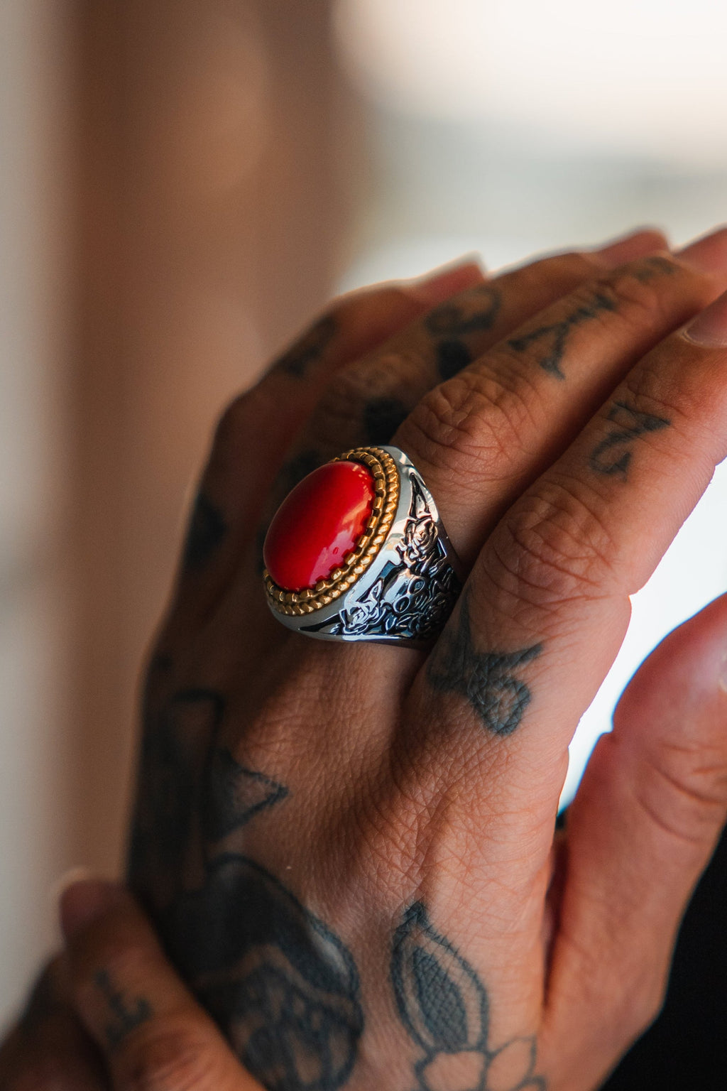 Burning Rose Ring