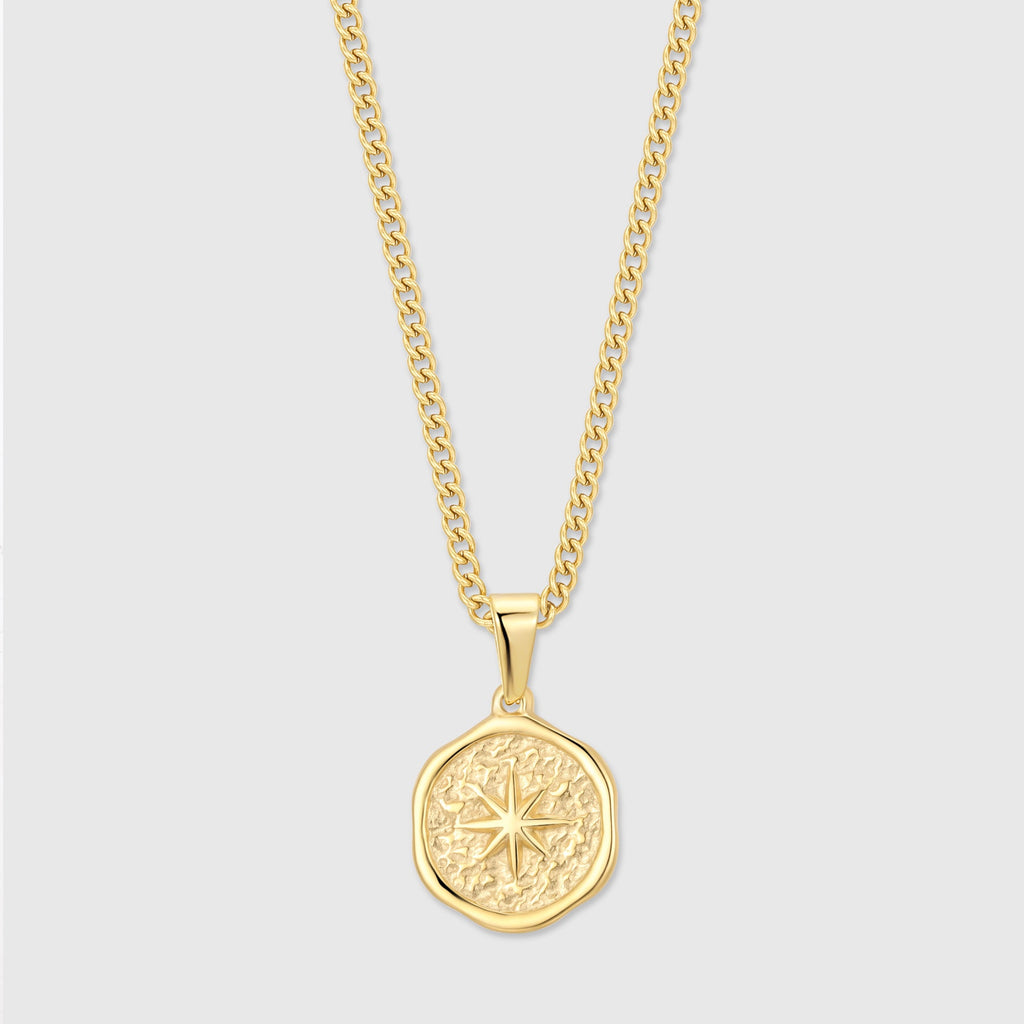 Small Hammered Compass
