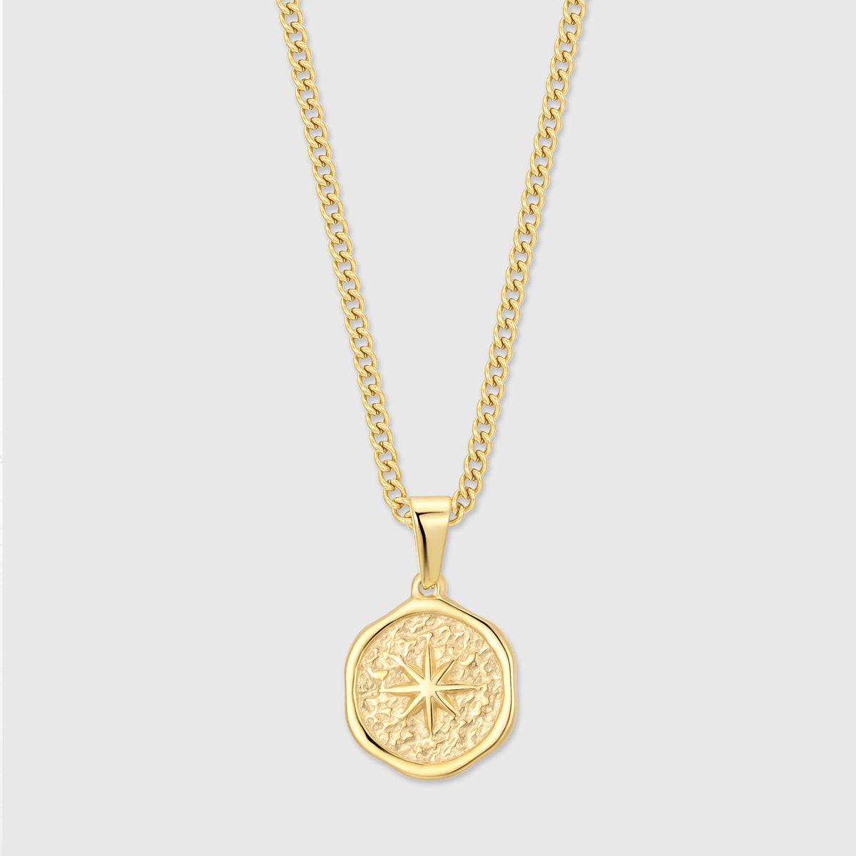 Small Hammered Compass