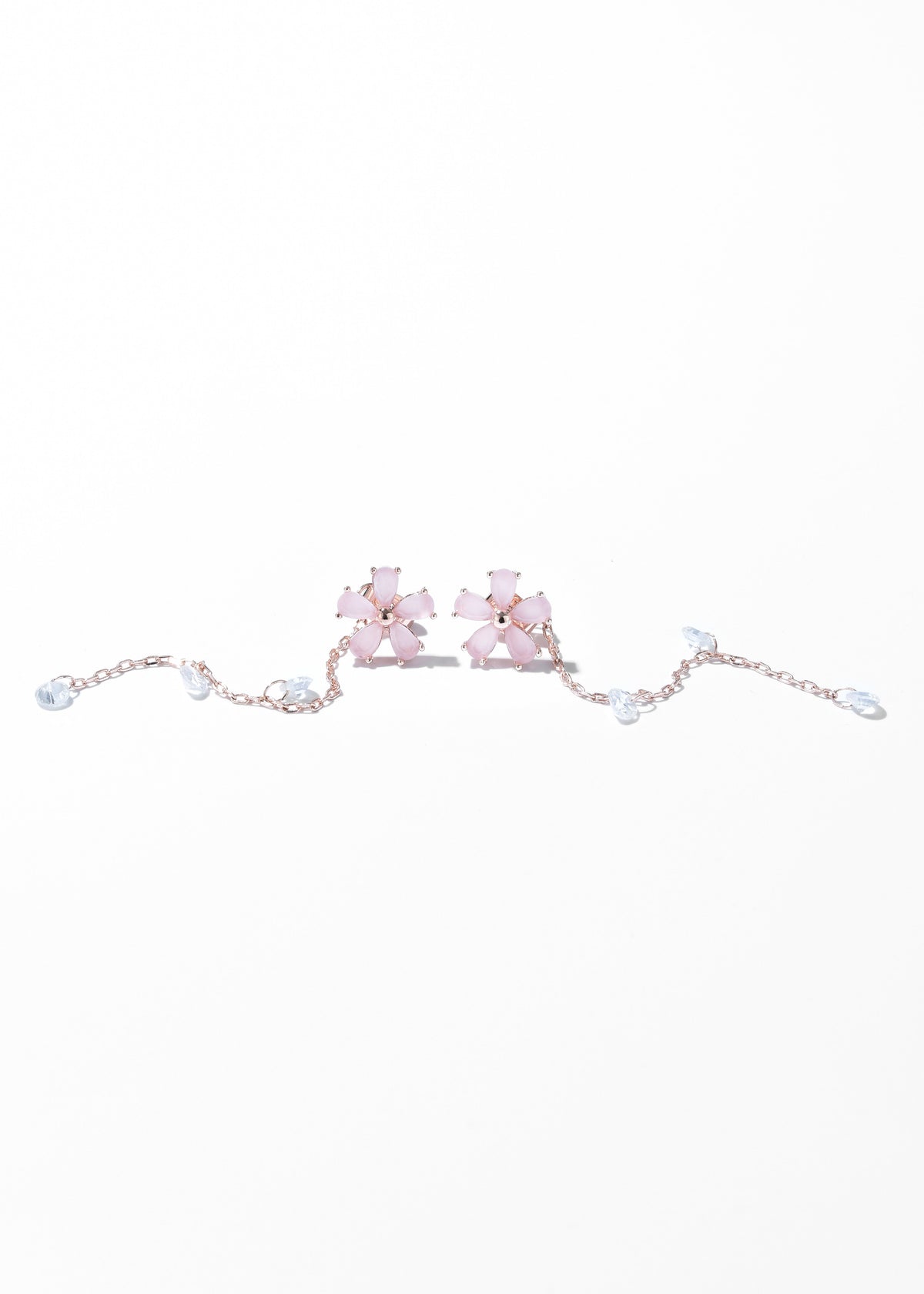 Crystal Flower Earrings