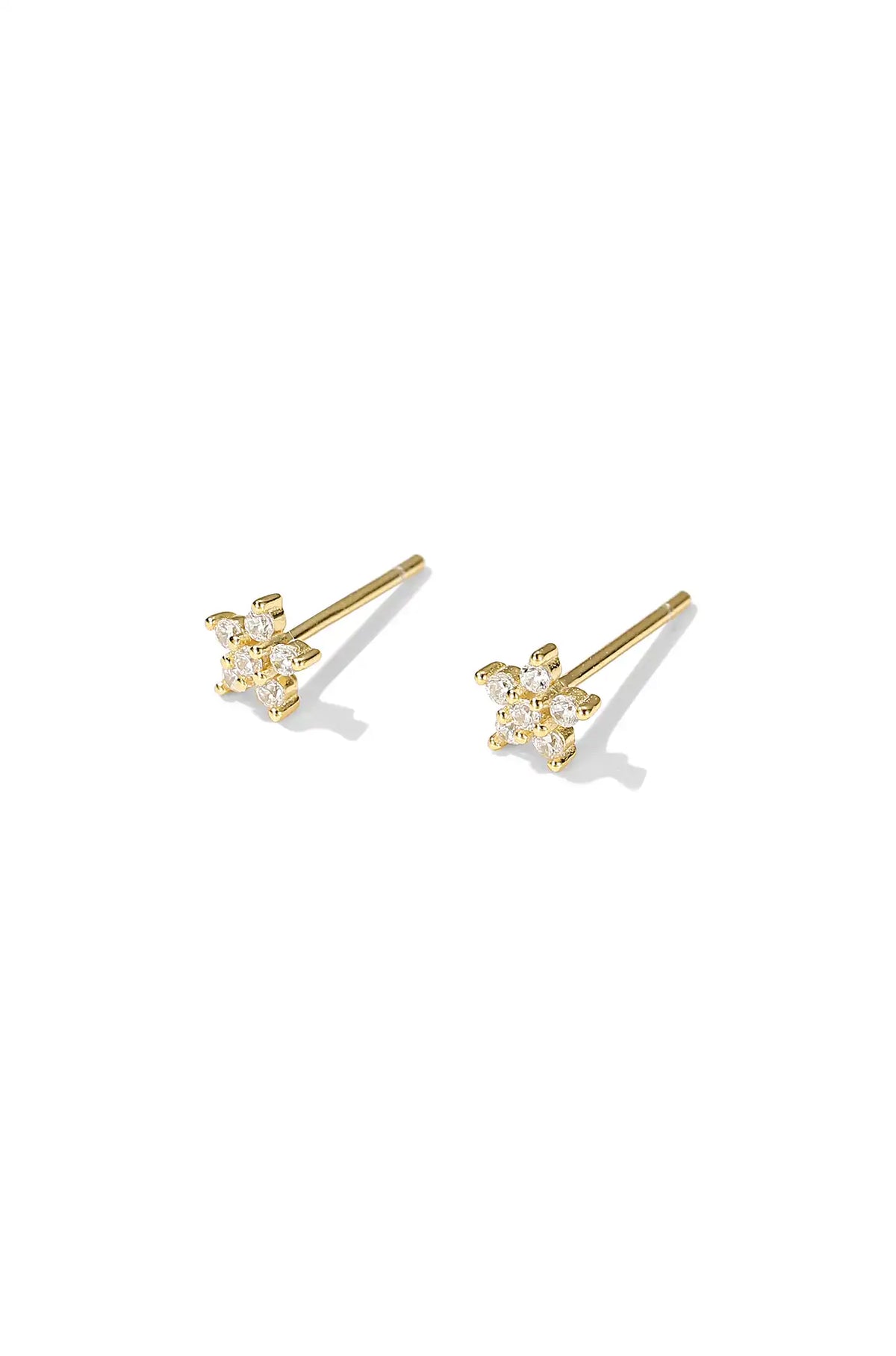 Gem Star Studs Earrings