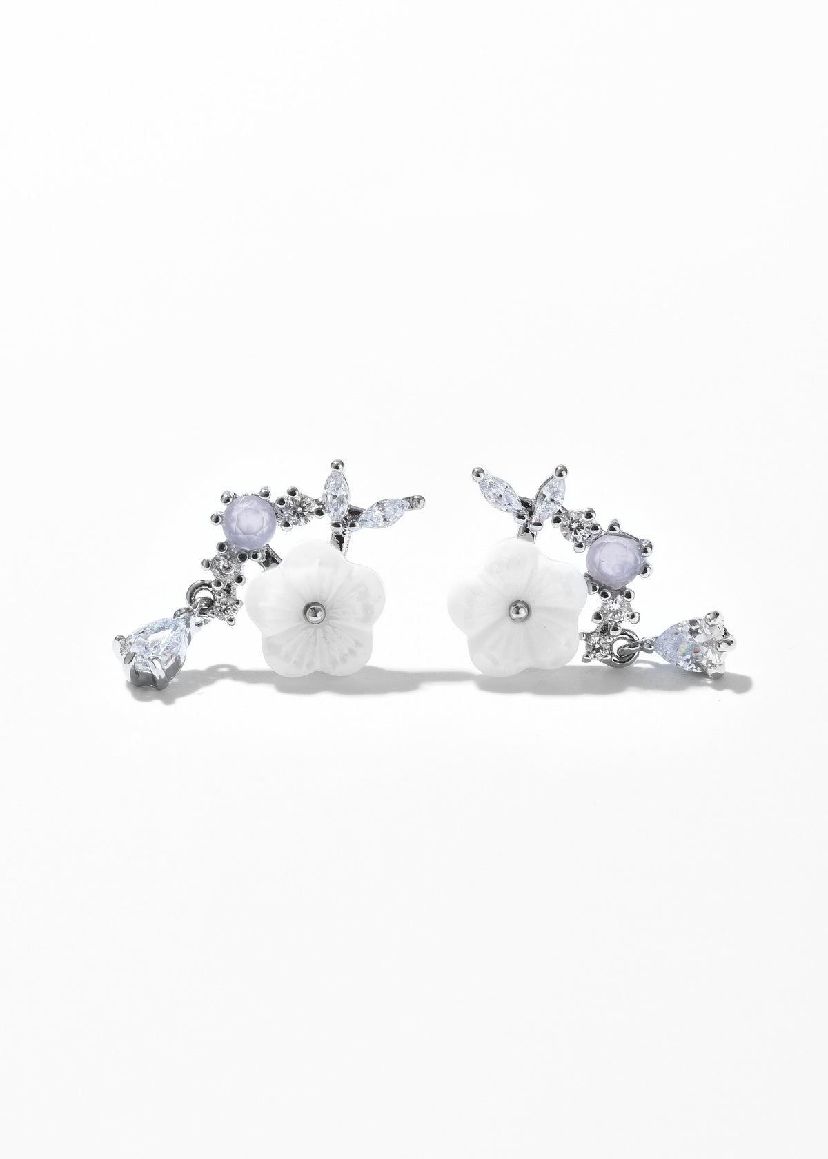 Sparkle Floral Earrings