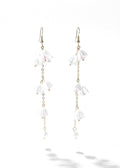 Bellflower Pearl Tassel Earring