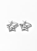 Star Hoop Earrings