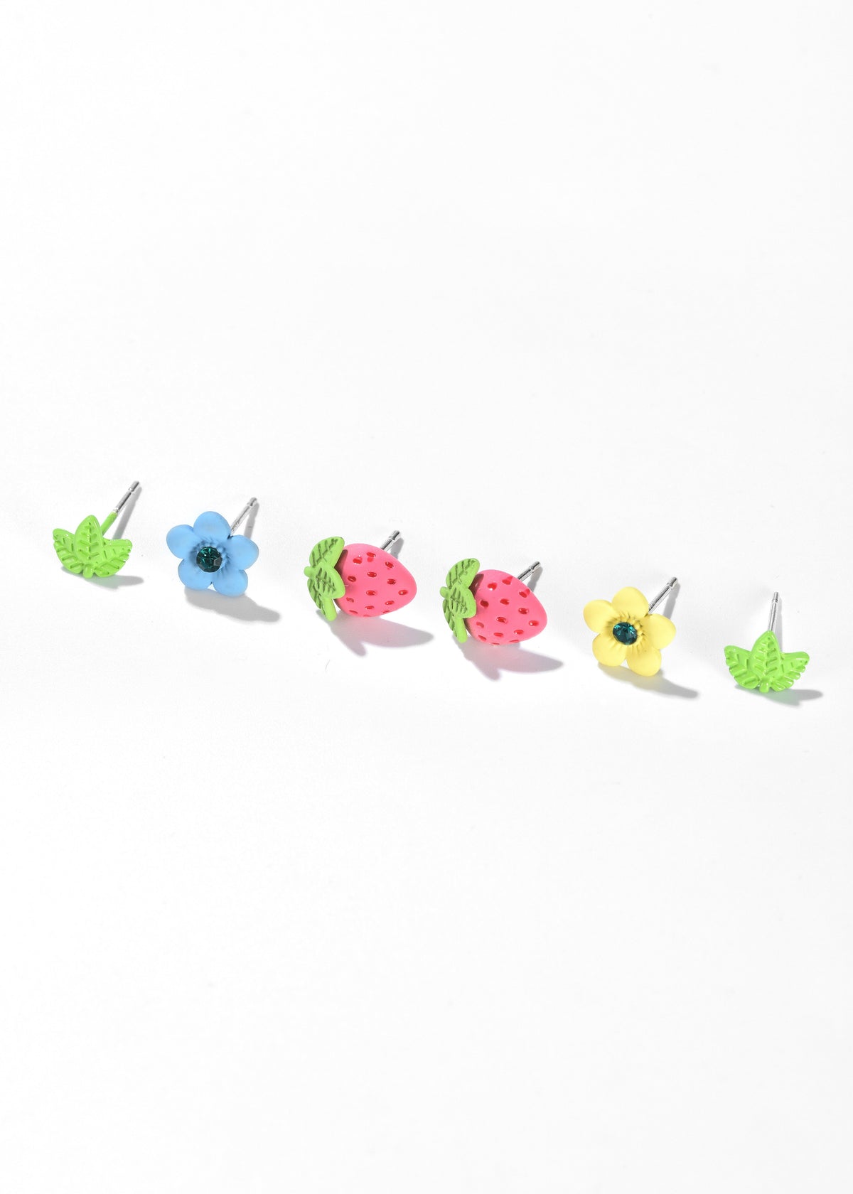 Strawberry Earrings Set
