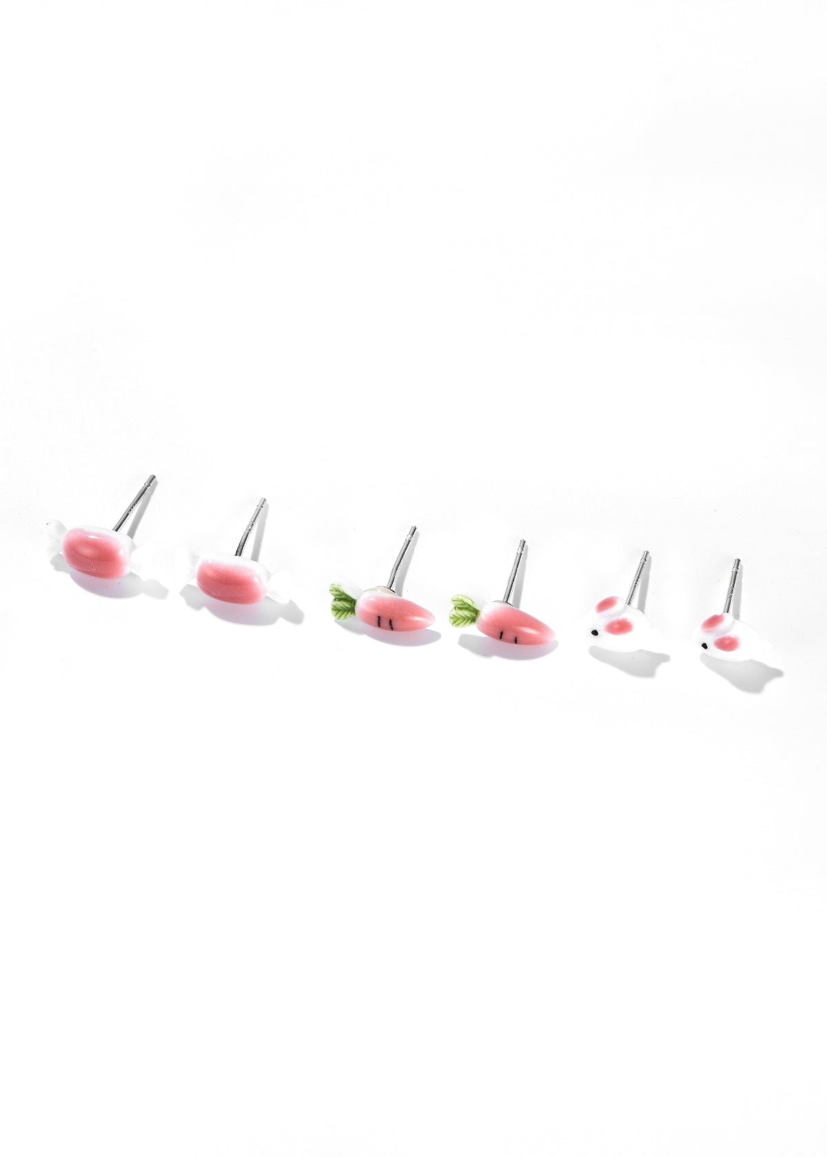 Sweet Bunny Earrings Set