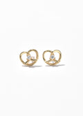 Pretzel Twisted Earrings