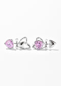 Double Heart Earrings
