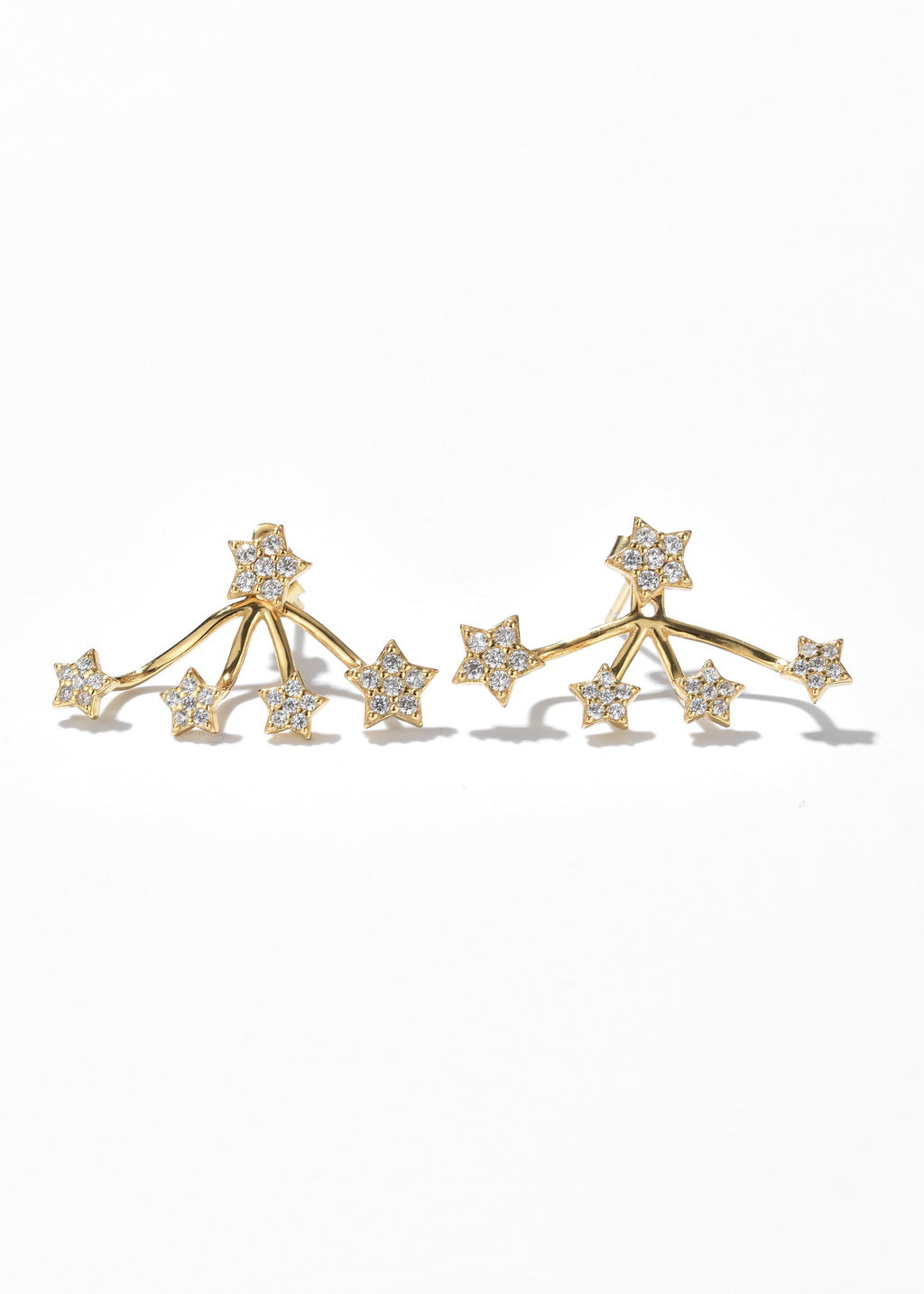 Stellar Glow Crawler Earrings