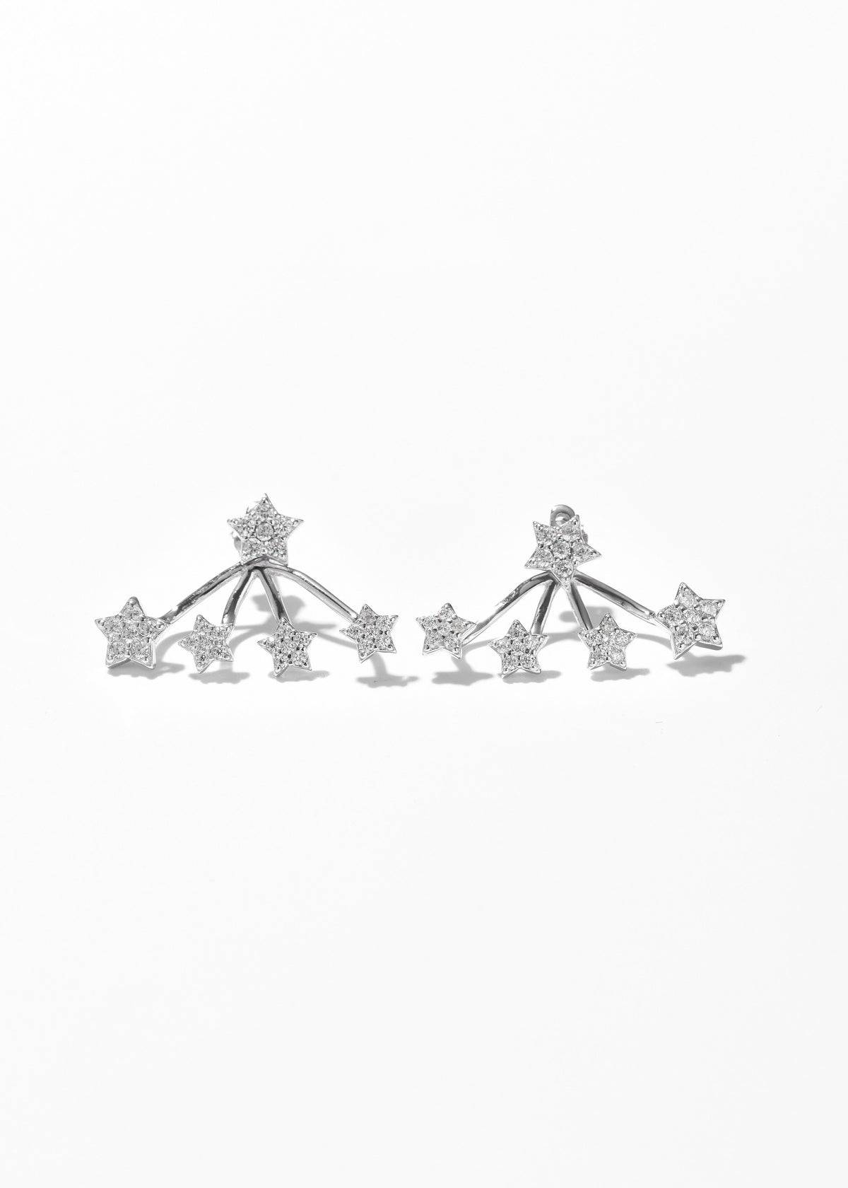 Stellar Glow Crawler Earrings
