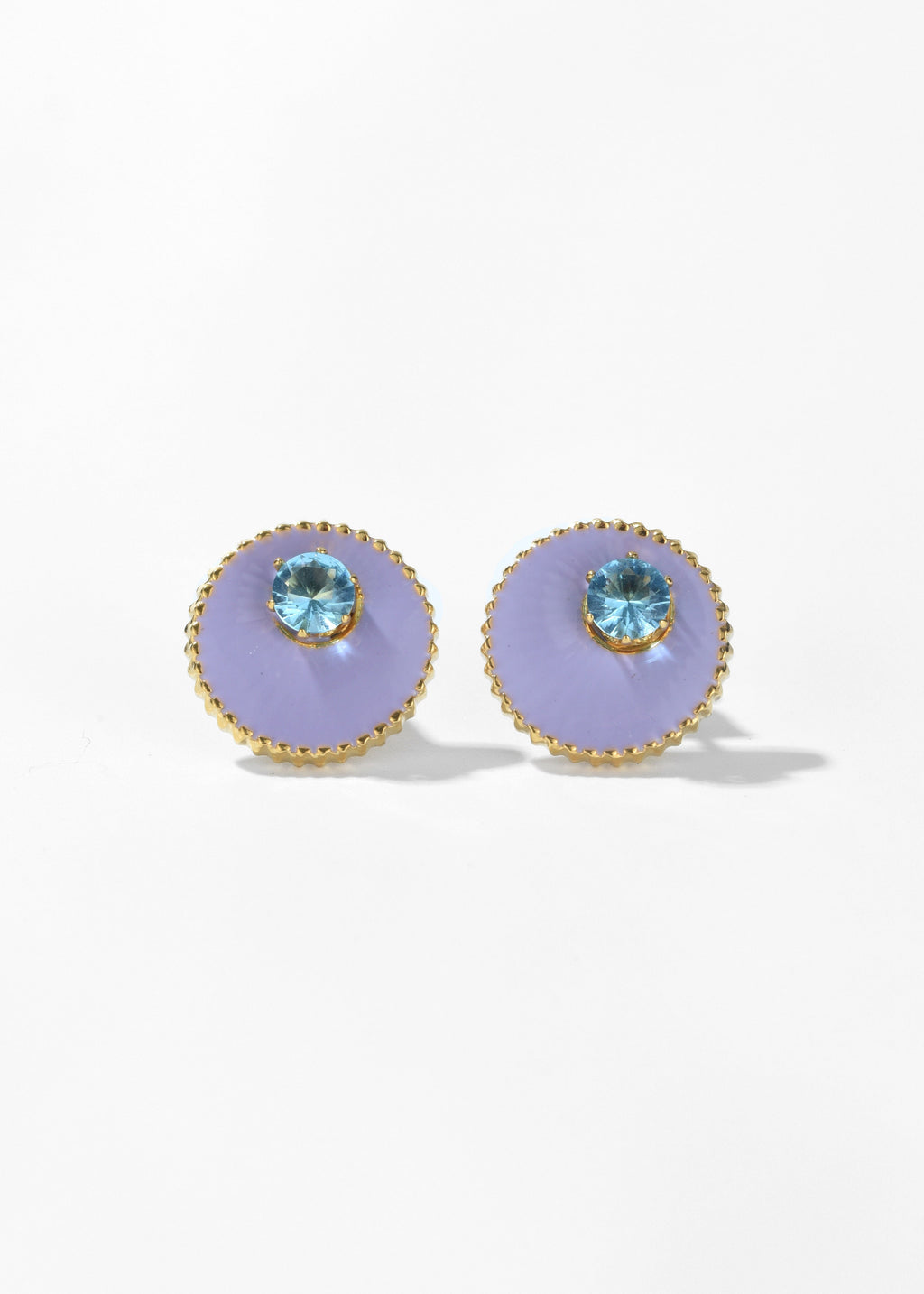 Gemstone Stud Earrings
