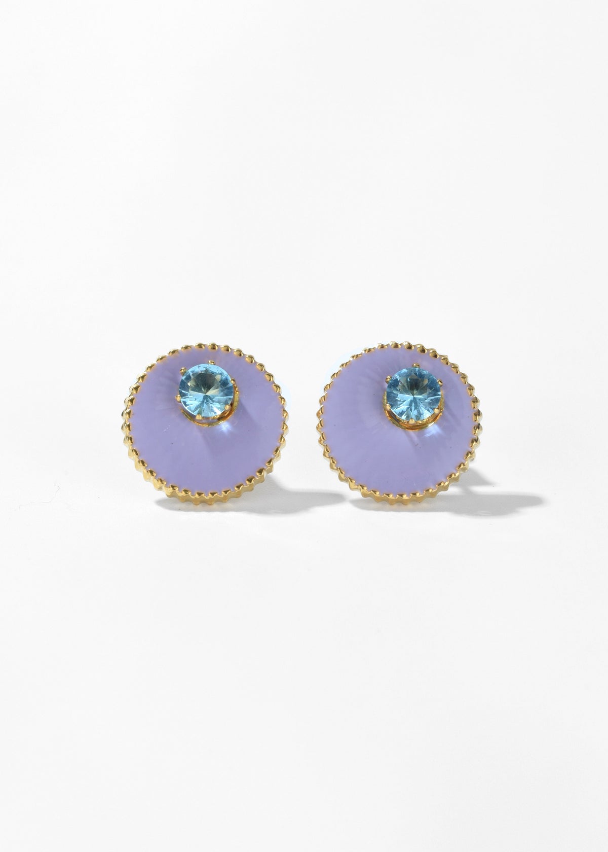 Gemstone Stud Earrings