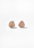 Heart Shaped Stud Earrings