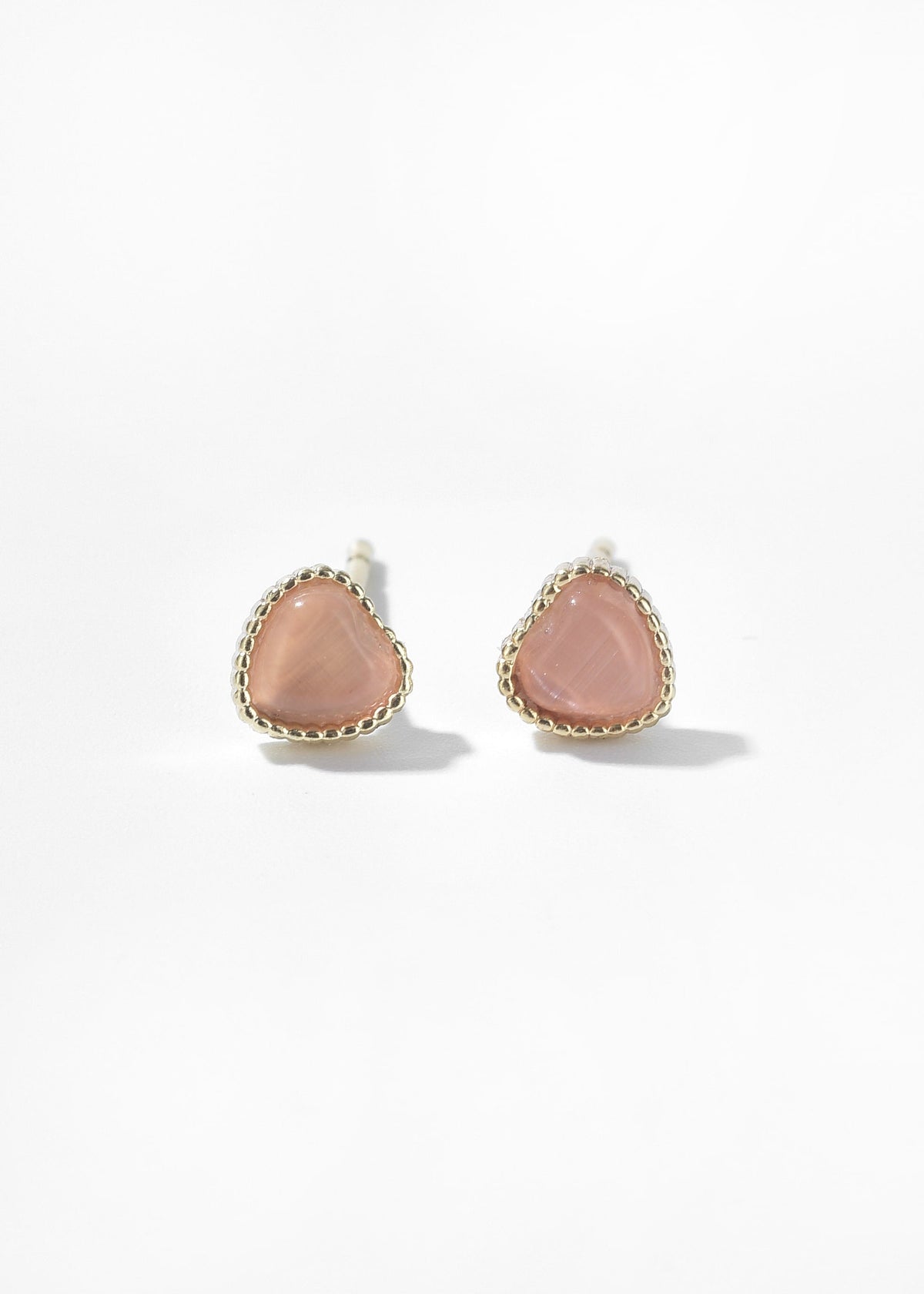 Heart Shaped Stud Earrings