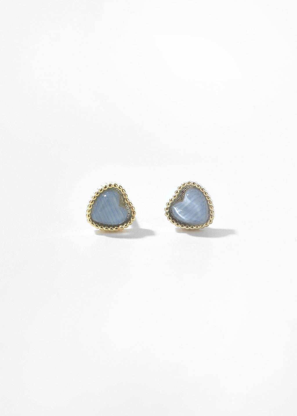Heart Shaped Stud Earrings