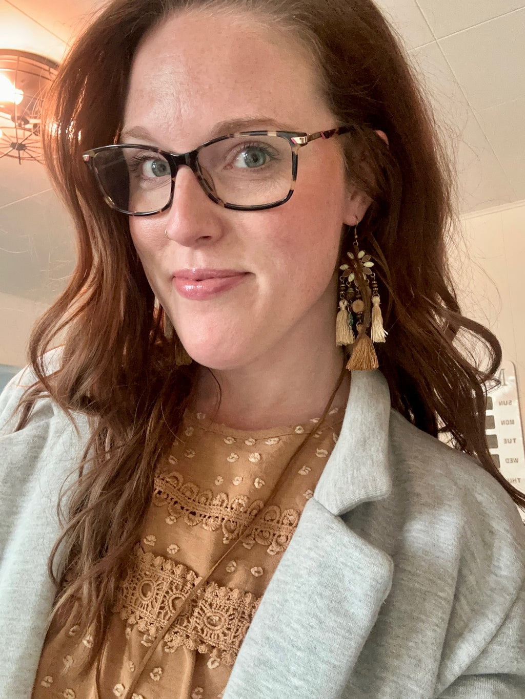 Beautiful Boho Necklace and Earring Set