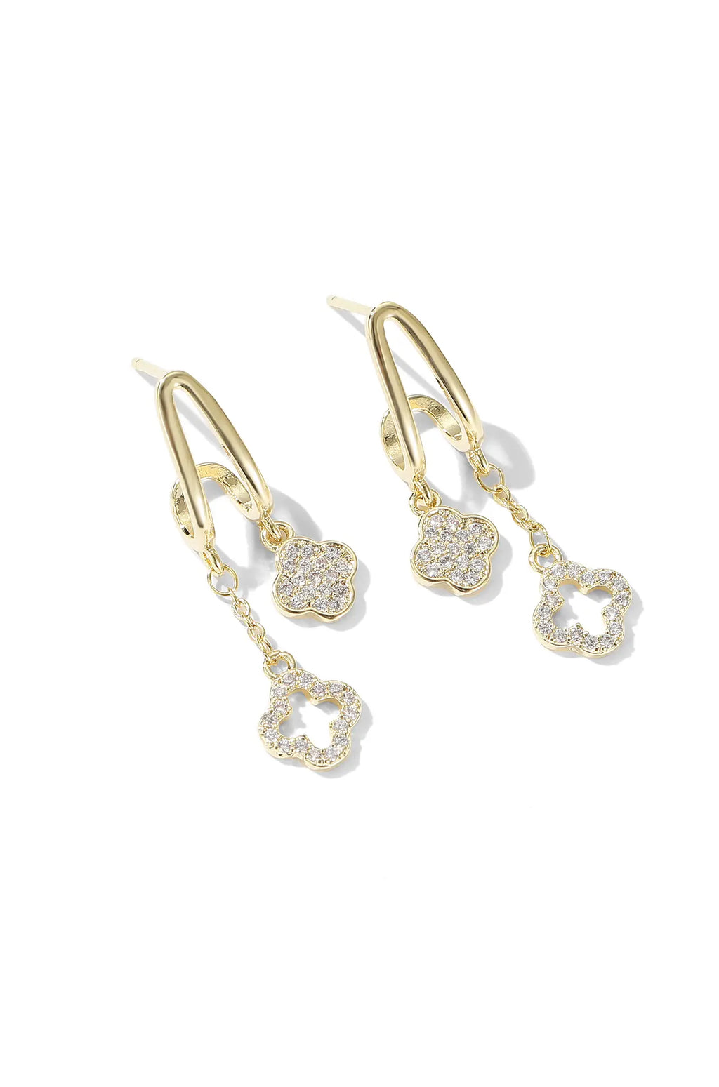 Four Leaf Clover Earrings
