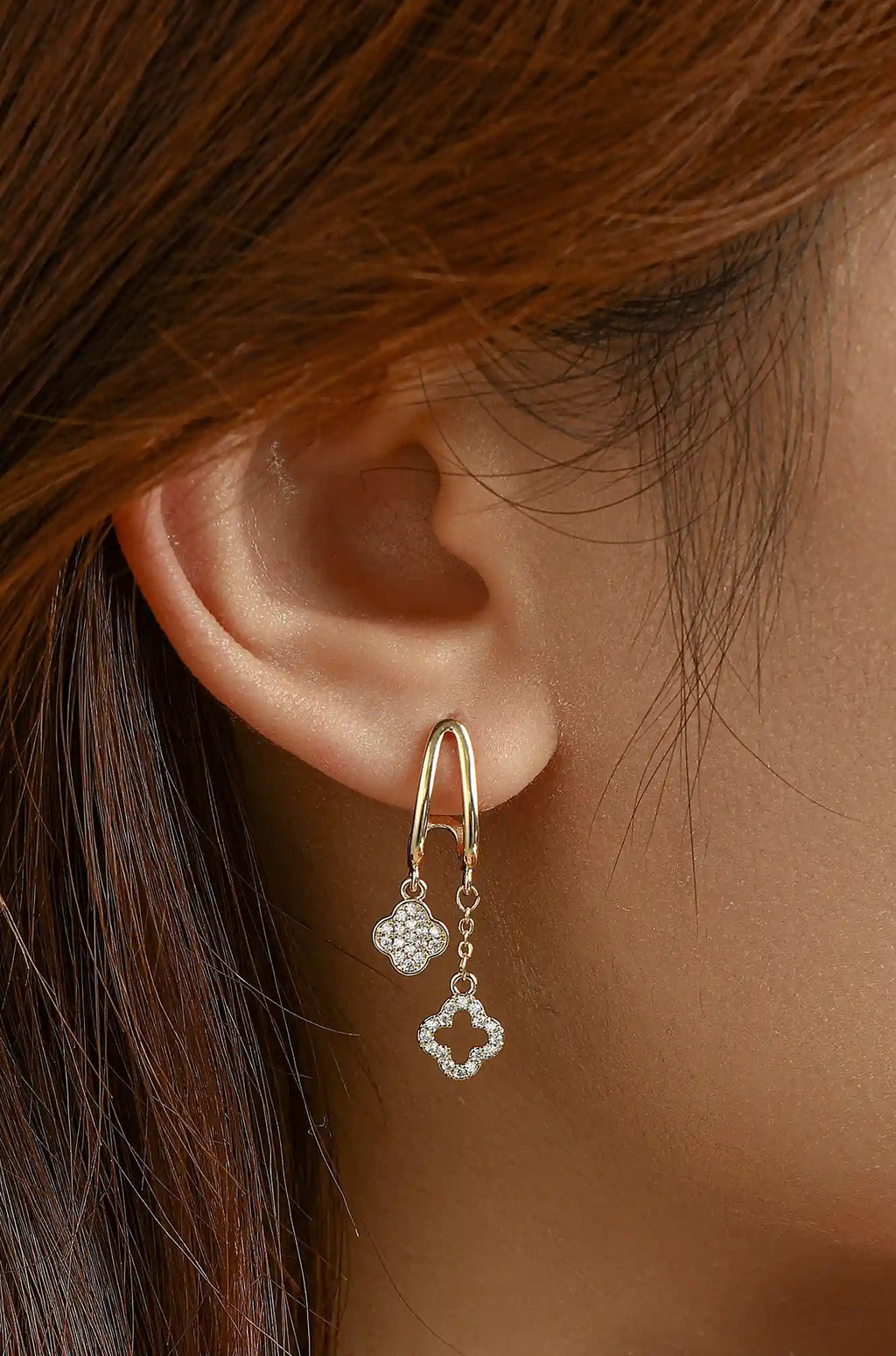 Four Leaf Clover Earrings