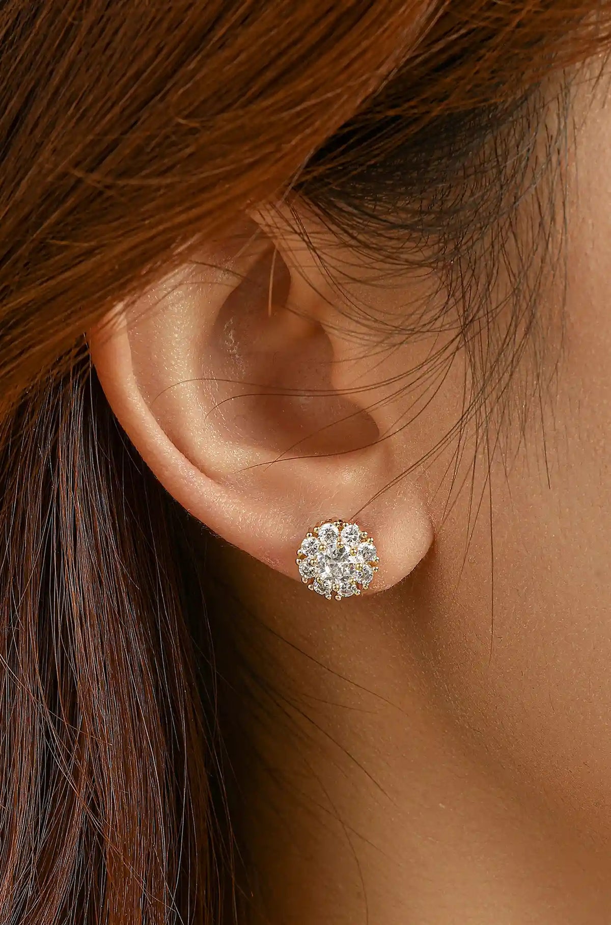 Spinning Crystal Studs