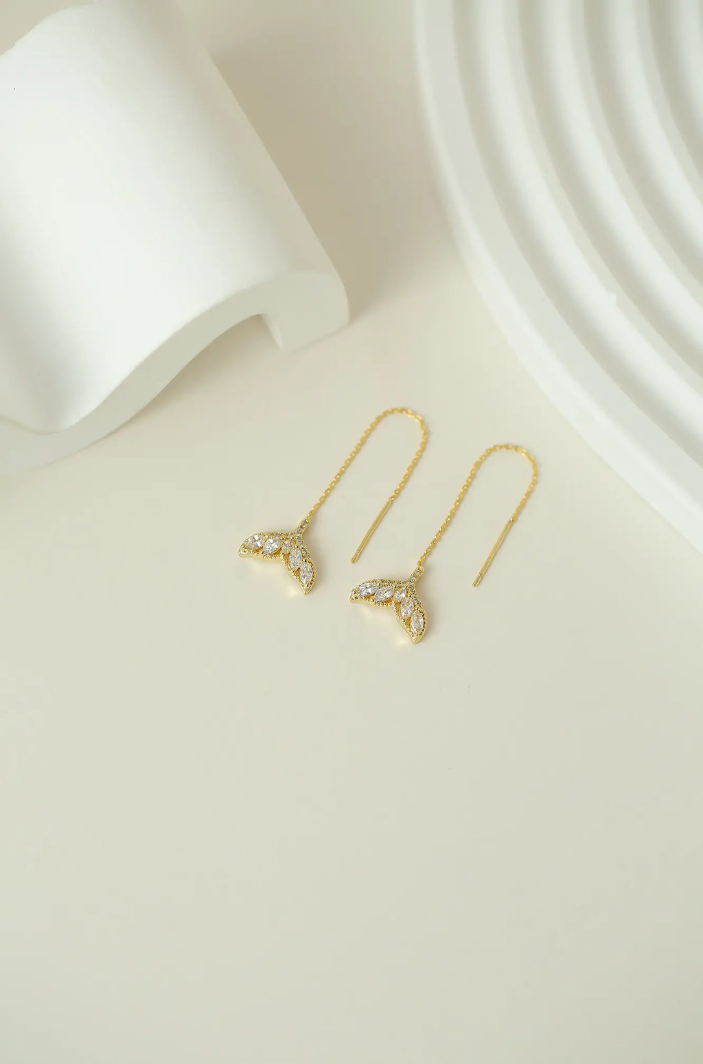 Threader Drop Earrings