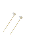 Gold Rhinestone Earrings