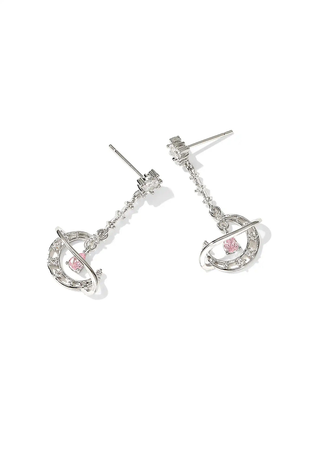 Moon Dangle Drop Earrings