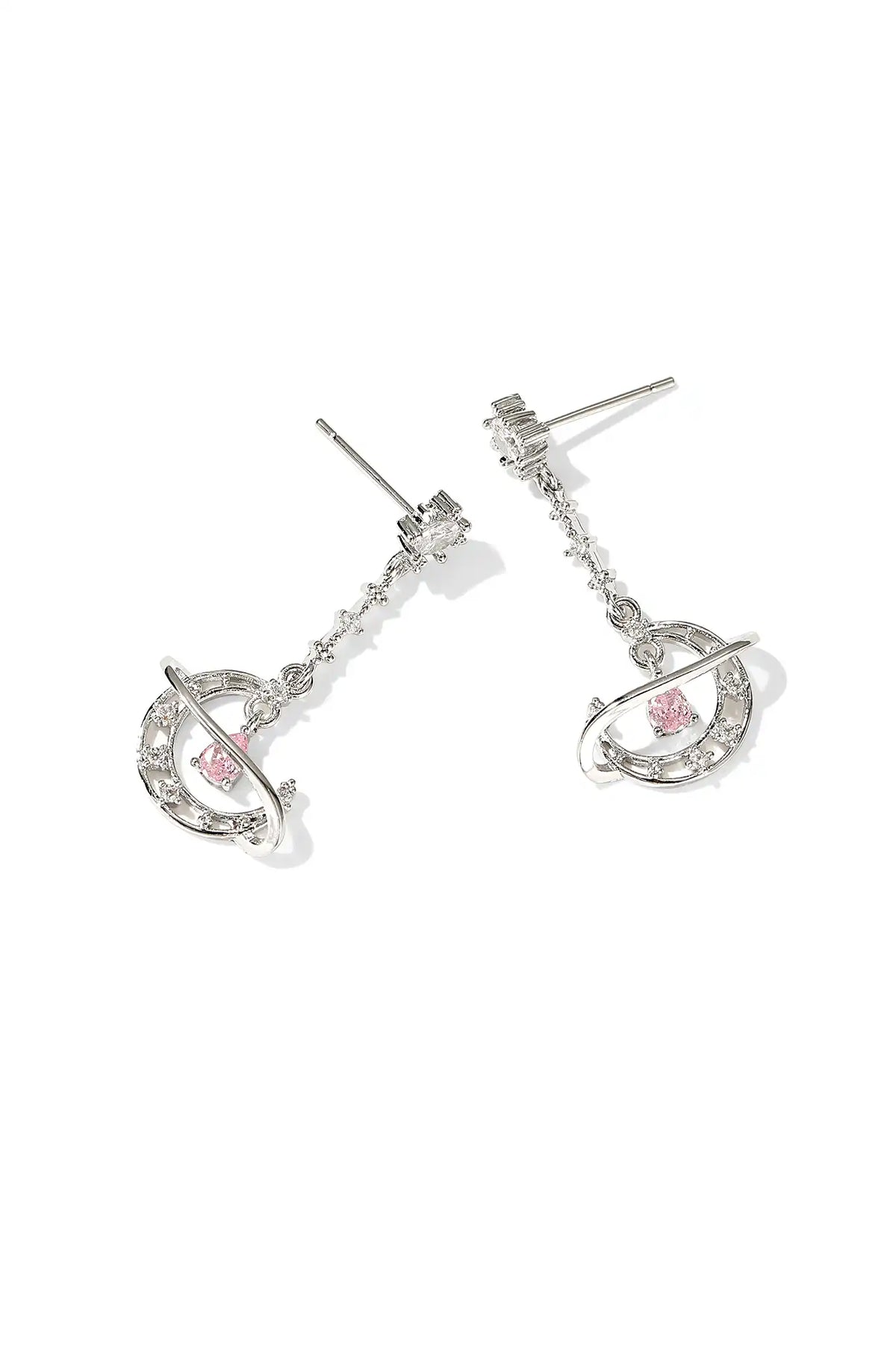 Moon Dangle Drop Earrings