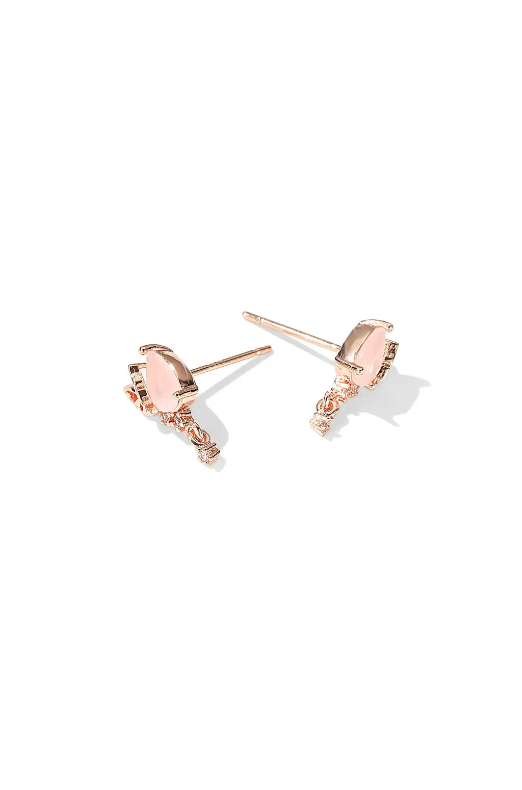 Pink Drop Earrings