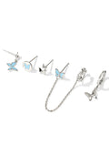 Butterfly Earring Set