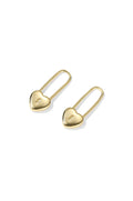 Heart Lock Earrings