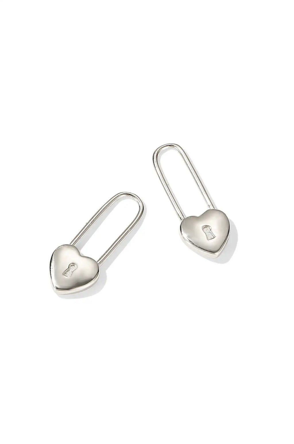 Heart Lock Earrings