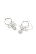 Bow Circle Earring Studs