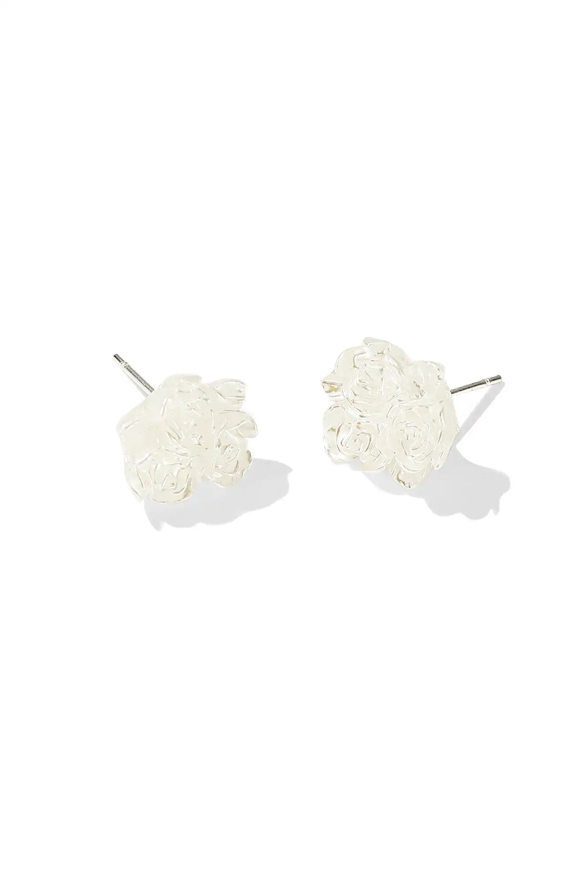 Blooming White Studs