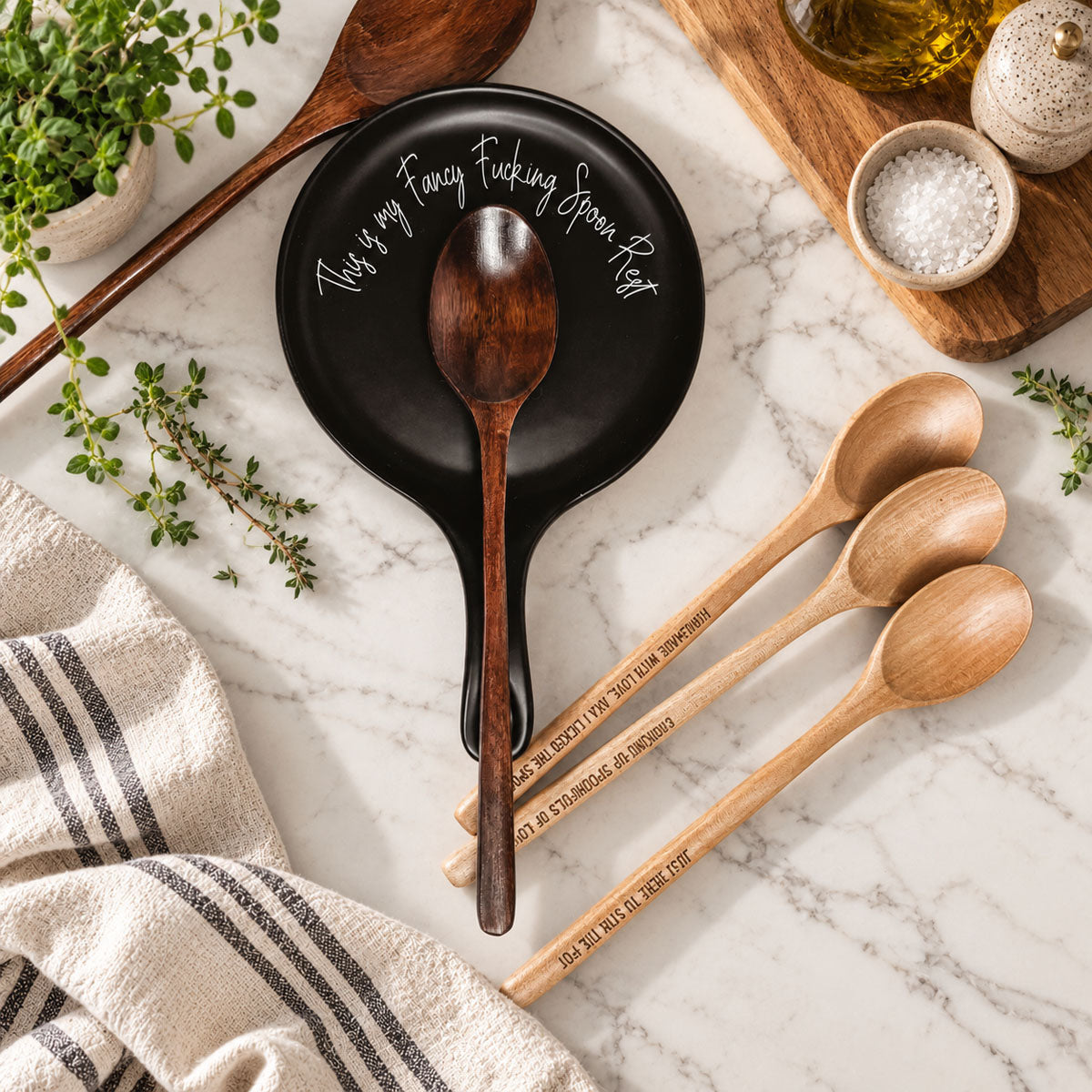 Fancy F'n Spoon Rest