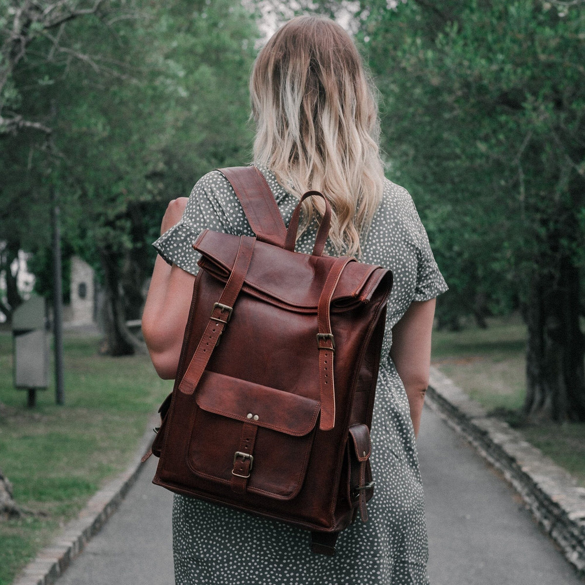 The Chavez Roll Top Backpack