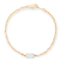 rectangle bezel bracelet