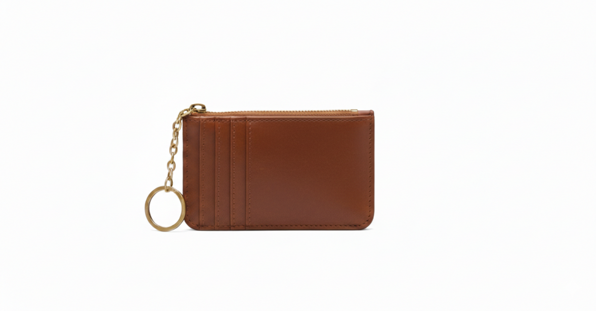 Victoria ID Card Case | Brown Leather