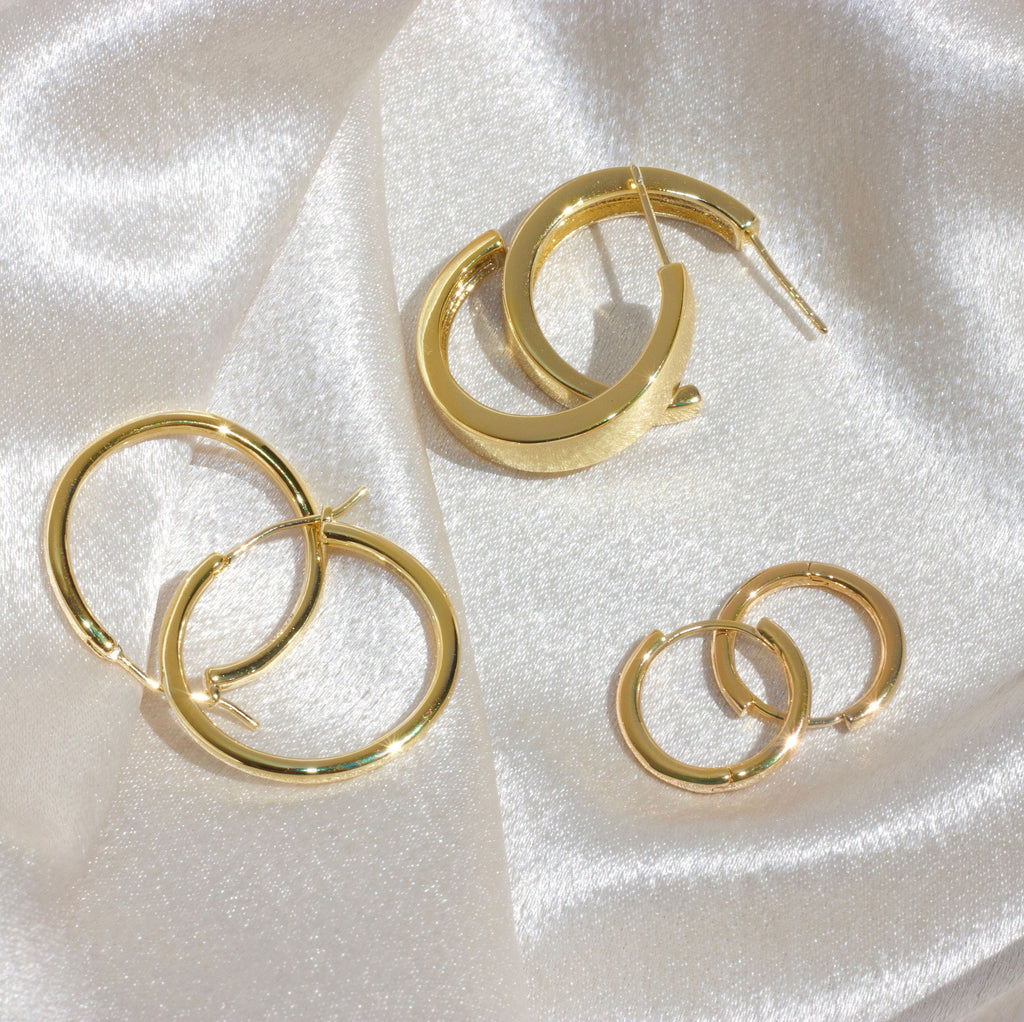 Gold Filled Mini Hoops