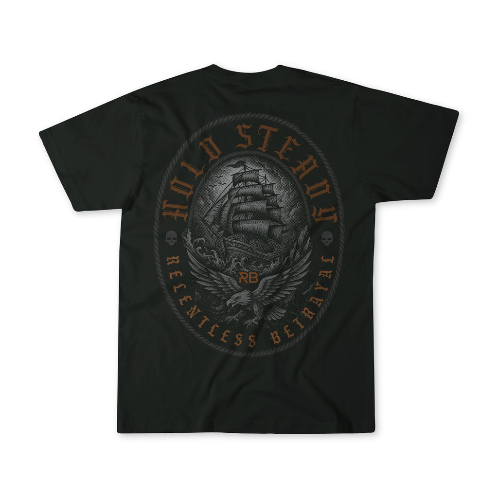 Hold Steady Premium Oversized Ghost T-Shirt