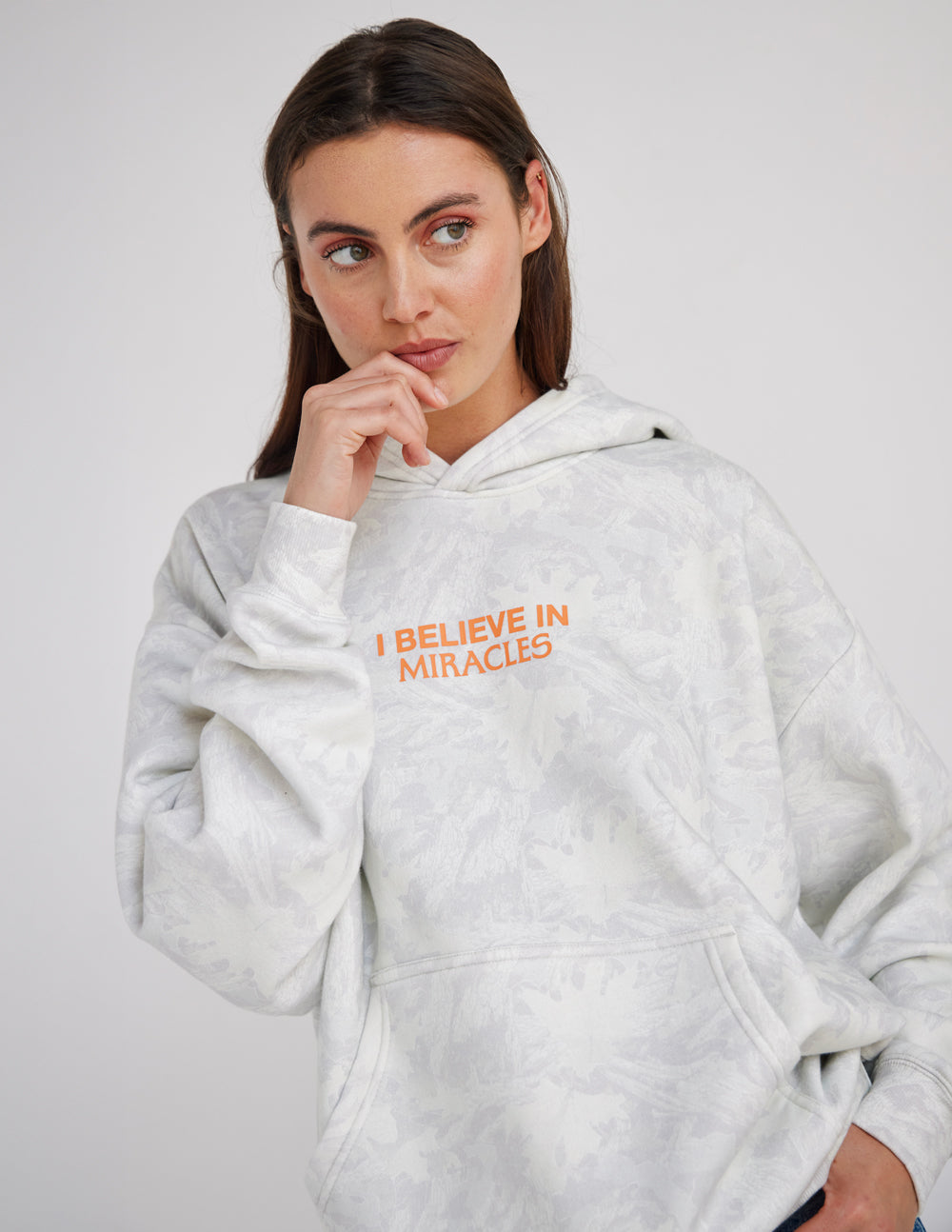 I Believe in Miracles Camo Unisex Hoodie