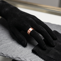 Solid Pure Copper Ring Band