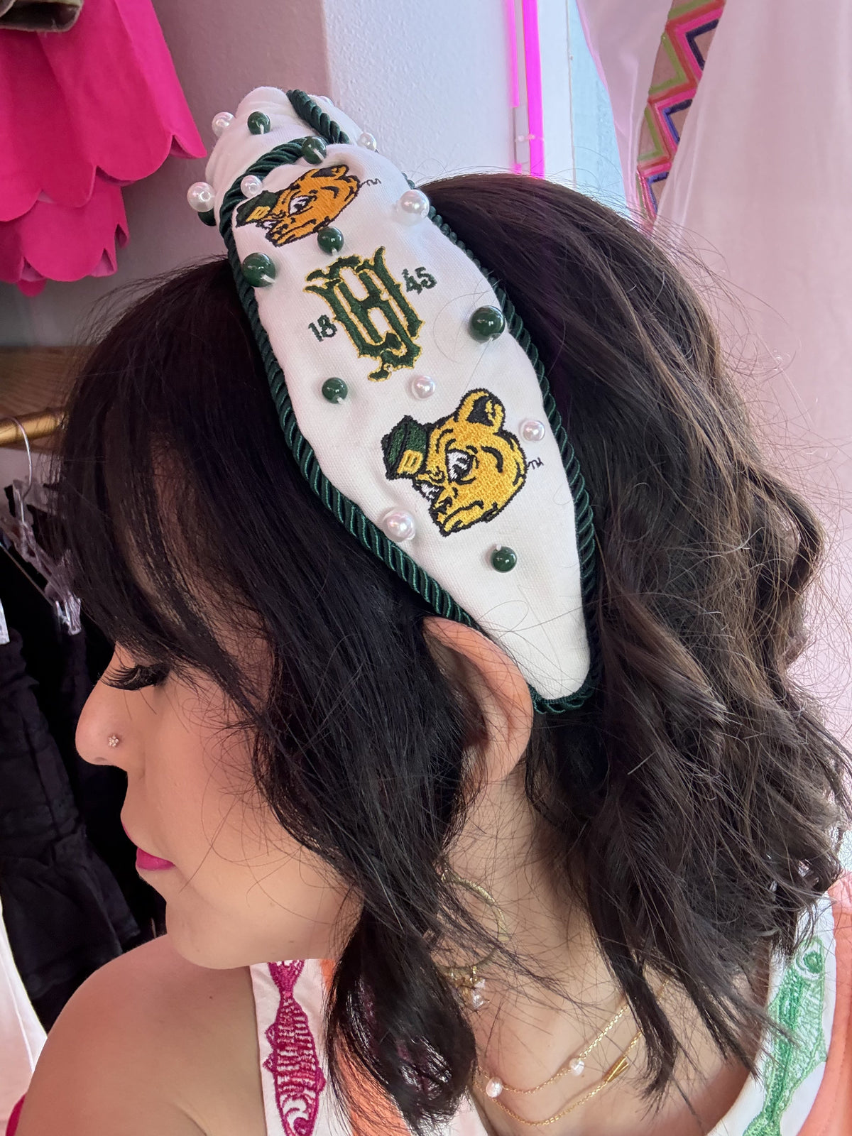 BRIANNA CANNON - 
Baylor College Vault Rope Headband