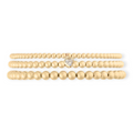 heart stone juno bracelet triple stack (3+4+5mm)