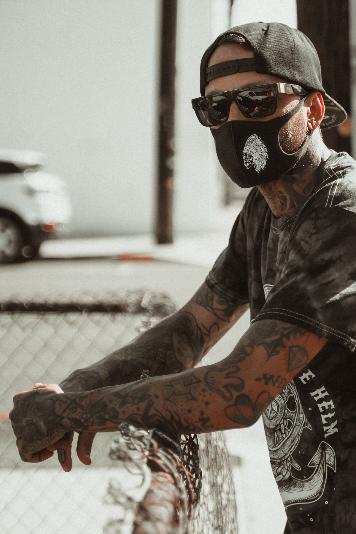 Trustless Tribe Face Mask