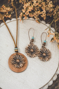 Beautiful Boho Necklace and Earring Set