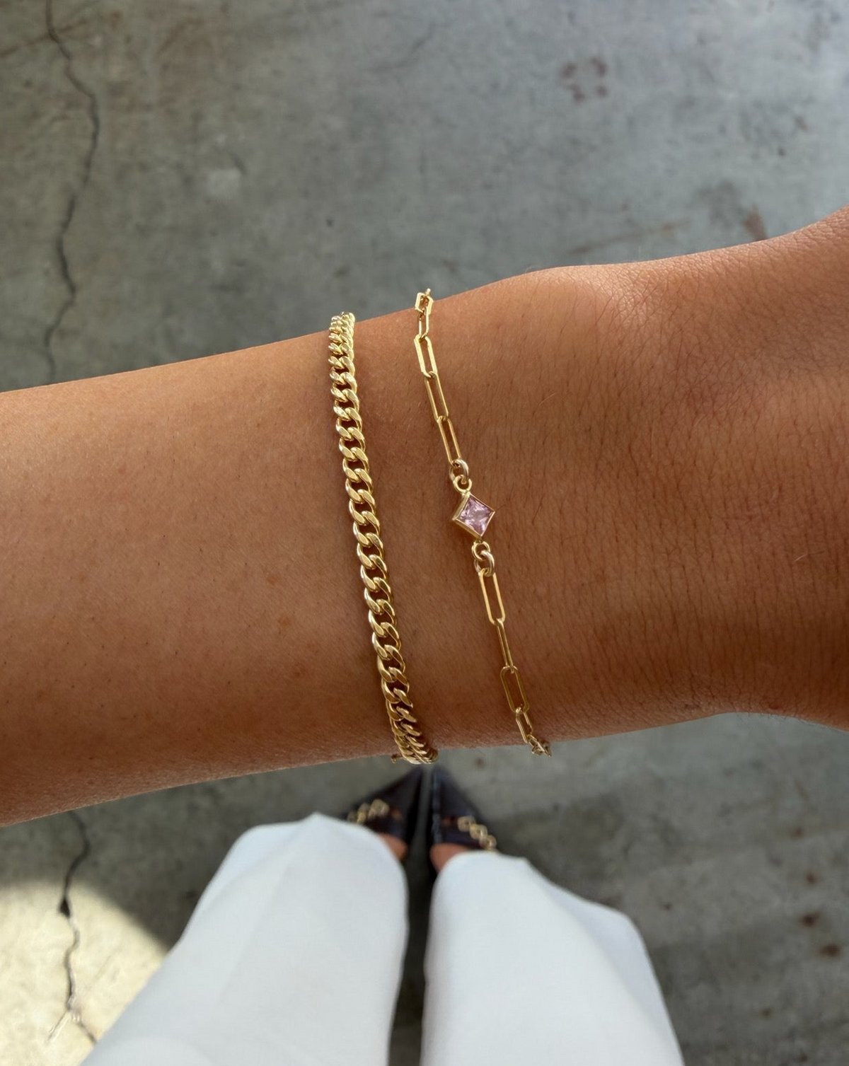 gabi curb bracelet