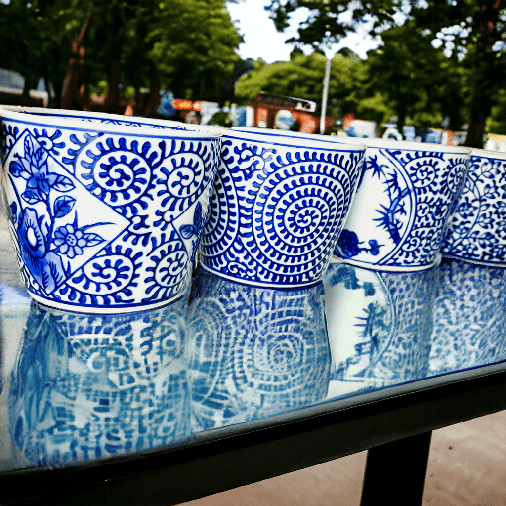 Mini Chinoiserie Cachepots