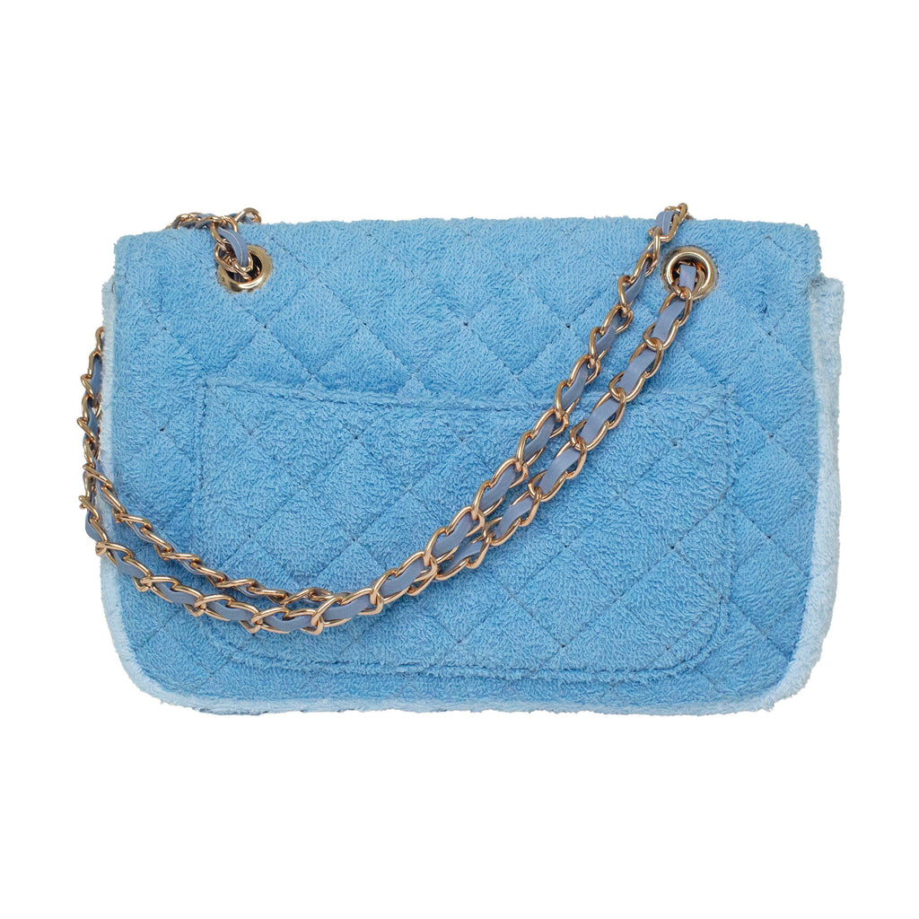 Small Shoreline Flap - Two Tone Blue